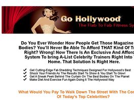 Go to: Go Hollywood Gone Flab to Fab Fitness System