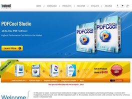 Go to: Iconcool Software - High Conversion Rate & 75% Comms For First Sale