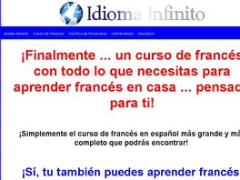 Go to: Idioma Infinito Curso De Frances