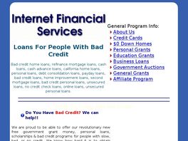 Go to: Bad Credit Personal Loans - Free Cash Gov Grants.