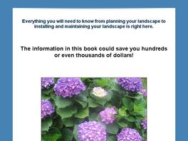 Go to: A Field Guide For Landscaping And Landscape Maintenance