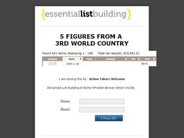 Go to: Essential List Building Blueprint