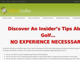 Go to: The Beginner Golfer's Guide