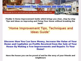 Go to: Home Improvement Tips And Ideas Guide.