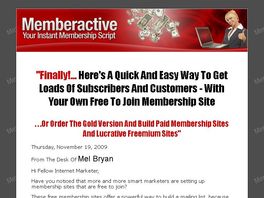 Go to: Memberactive - Membership Site Script