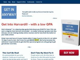 Go to: Get In Anyway