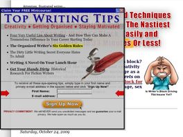 Go to: Kill Writer's Block - Solution For Writers Who Can't Write Anymore