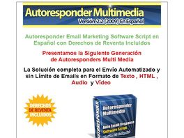 Go to: Autoresponder multimedia en Espa