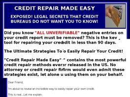 Go to: Credit Repair Made Easy.