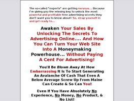 Go to: Inside Internet Marketing - High Payouts.