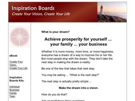 Go to: Create Your Vision, Create Your Life With Inspiration Boards.