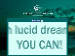 Go to: Instant Lucid Dreams