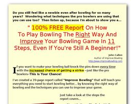 Go to: Improve Bowling