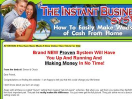 Go to: The Instant Business System