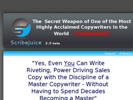 Go to: ScribeJuice Copywriting Software Suite