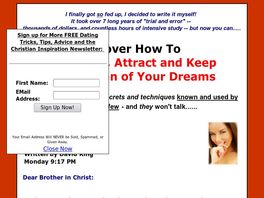 Go to: Christian Dating - Huge Payout