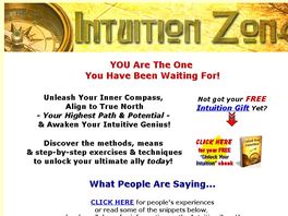 Go to: Intuition Zone Program