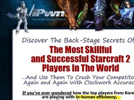 Go to: Ipwn - Starcraft 2 Guide - High Conversion/high Commission