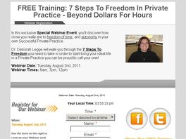 Go to: 7 Steps To Freedom In Private Practice