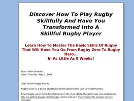 Go to: How To Play Rugby