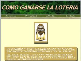 Go to: Como Ganarse La Loter