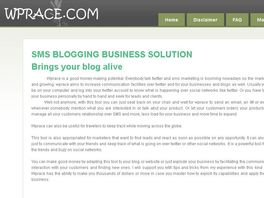 Go to: SMS Blogging Business Solution