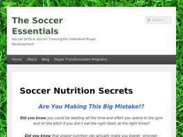 Go to: Soccer Nutrition Secrets