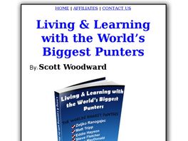 Go to: Living and Learning with worlds biggest punters