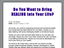 Go to: Healing Yourself Ebook