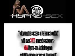 Go to: Hypno-sex Audio Program Brand New 2010