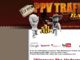 Go to: New Launch! Ppv Traffic Bandit - Forget Ppc, Ppv Is The Future!