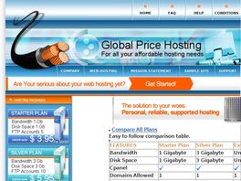 Go to: Global Price Hosting.