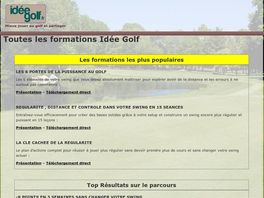 Go to: Mieux Jouer Au Golf Grace A Ces Formations Video