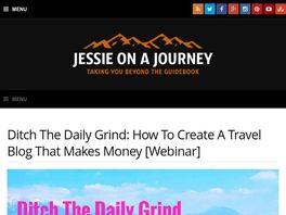 Go to: Ditch The Daily Grind: How To Create A Travel Blog That Makes Money