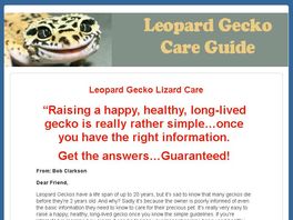 Go to: Leopard Gecko Care Guide