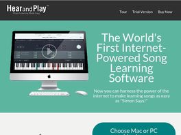 Go to: Song Tutor: The 1st Internet-powered Song Learning Software -hear&play