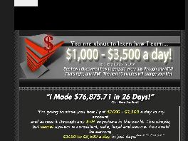 Go to: Learn How I Earned Over $76,000 In One Month!