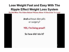 Go to: Ripple Effect System - Simple Weight Loss Strategy