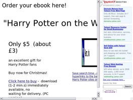 Go to: Harry Potter On The Web Ebook.