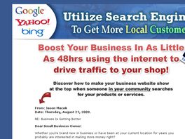 Go to: Business Boosting Blueprint (Local SEO Guide).