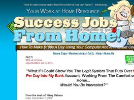 Go to: Success Jobs from Home