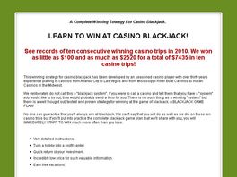 Go to: Blackjack Game Plan