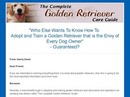 Go to: The Complete Golden Retriever Care Guide