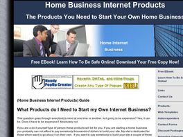 Go to: Internet Bussiness Essential Web Tools.