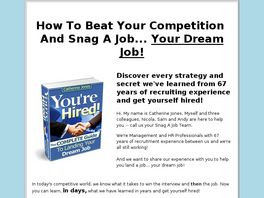 Go to: Youre Hired! - The Complete Guide To Landing Your Dream Job!