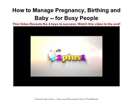 Go to: How To Manage Pregnancy, Birthing And Baby For Busy People