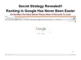 Go to: Ranking In Google Has Never Been This Easy