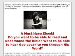 Go to: How To Get The Most Out Of Reading The Bible.