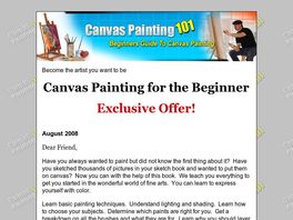Go to: Canvas Painting For Beginners.