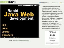 Go to: Rapid Java Web Development Book